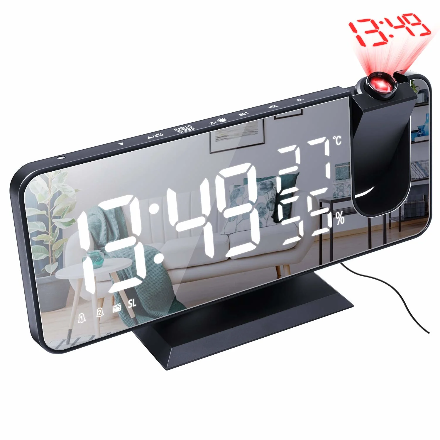 projection alarm clock 2