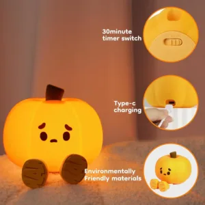 pumpkin night light kids 4