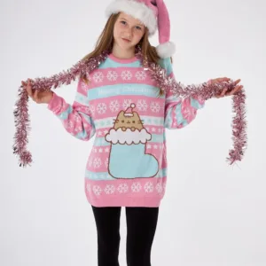 pusheen christmas jumper girls 3