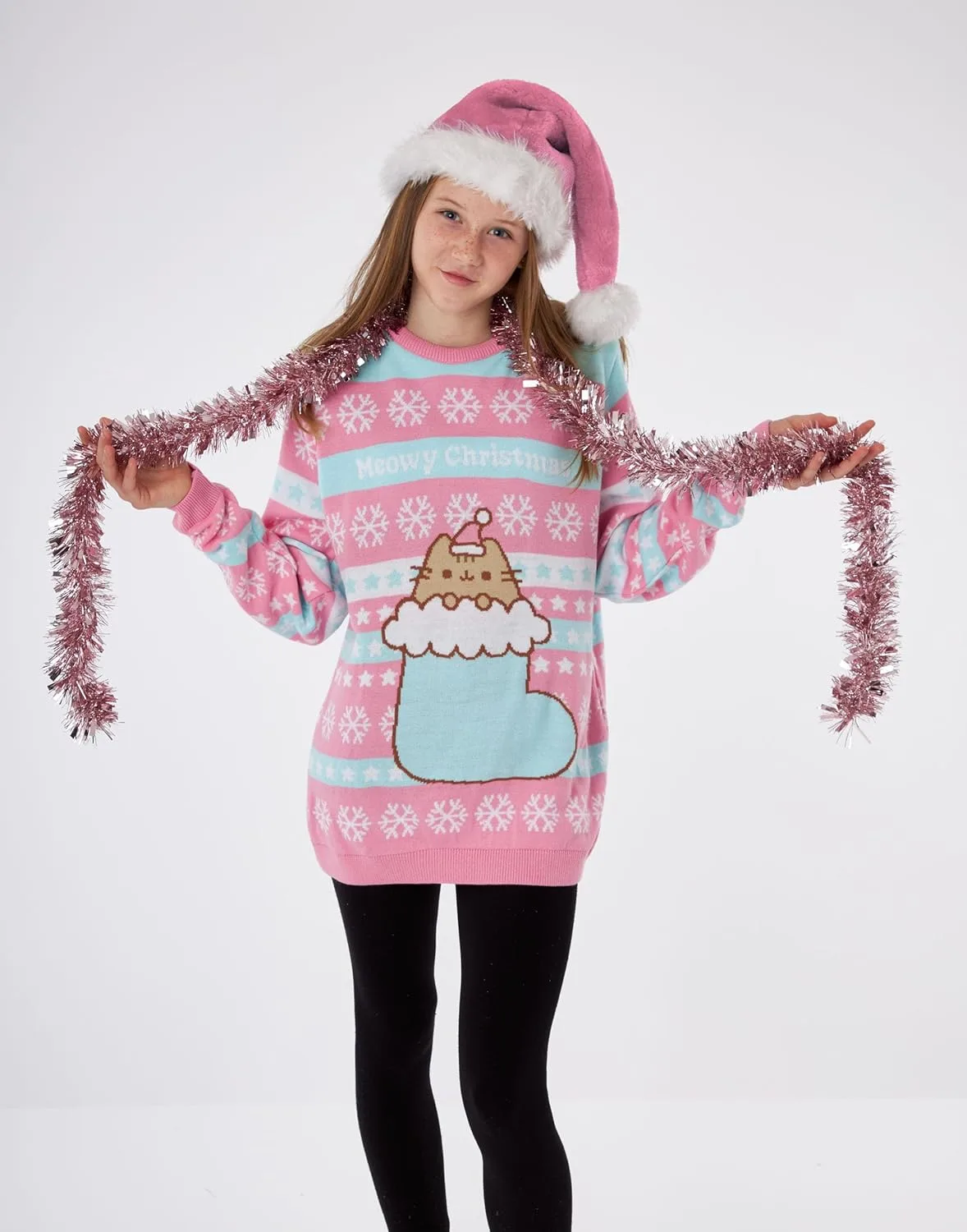 pusheen christmas jumper girls 3