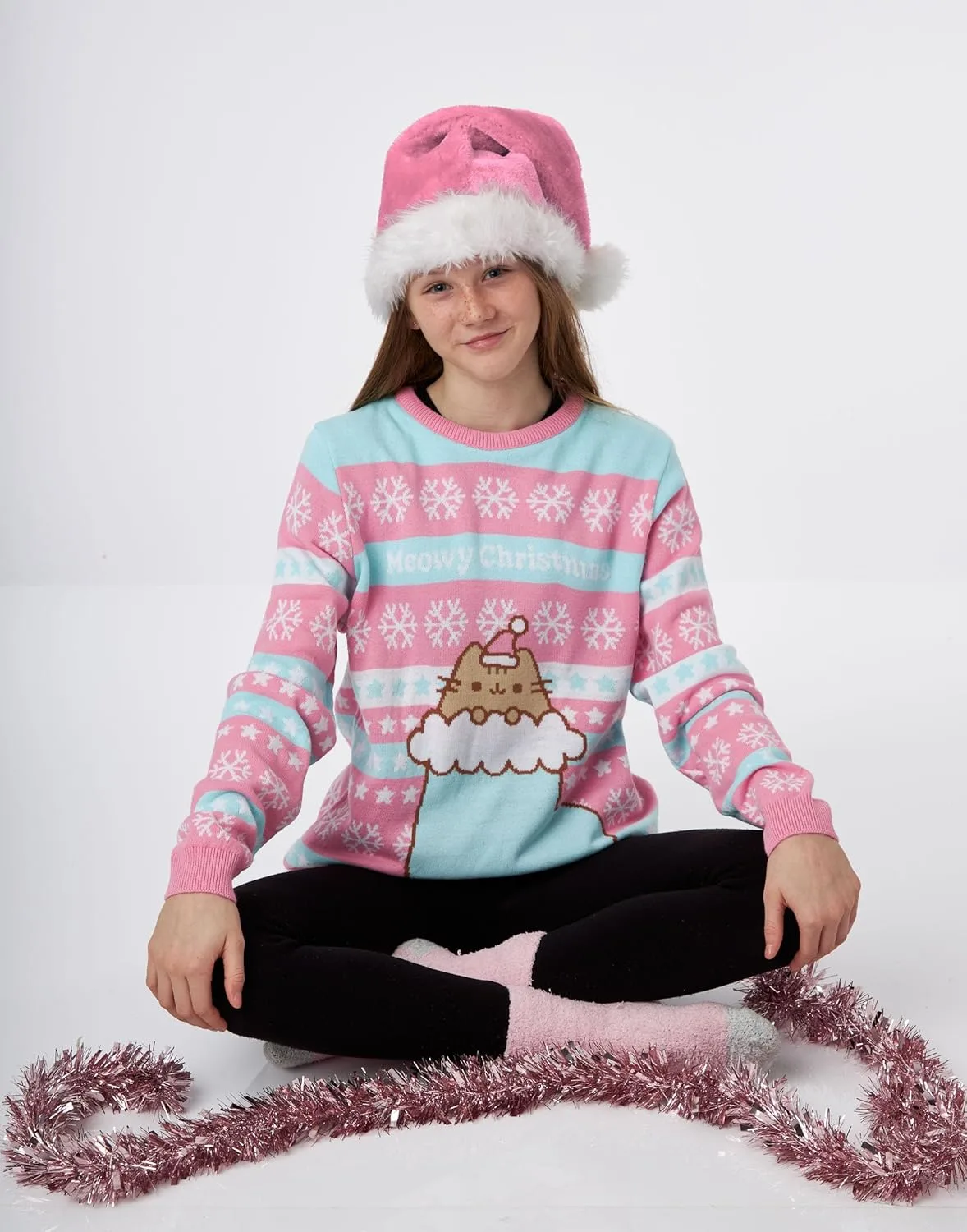 pusheen christmas jumper girls 5