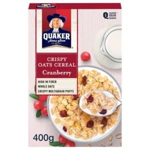 quaker cereal cranberry 1