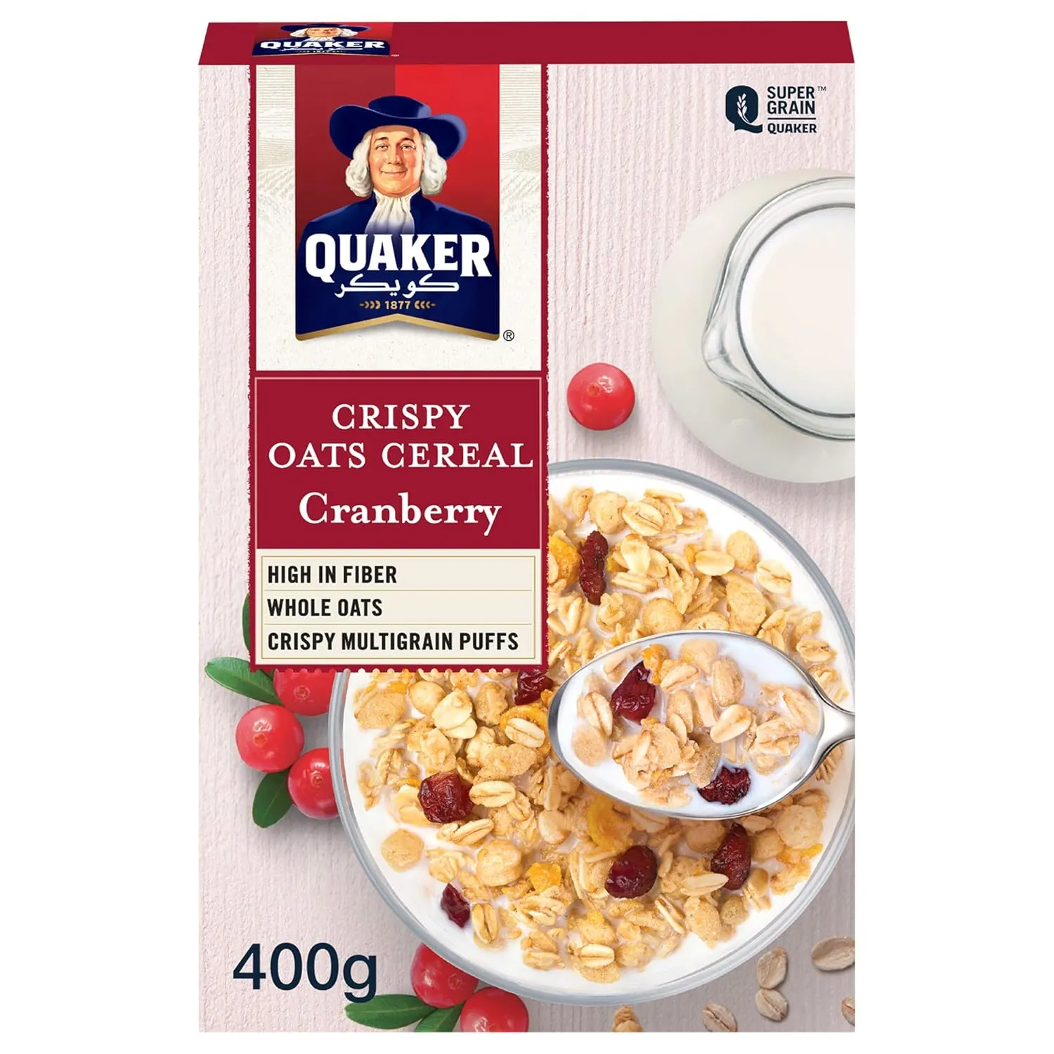 quaker cereal cranberry 1