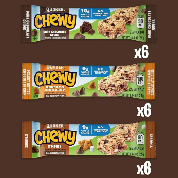 quaker chewy granola bars 2