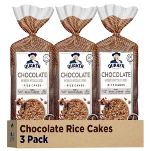 quaker chocolate rice cakes 1