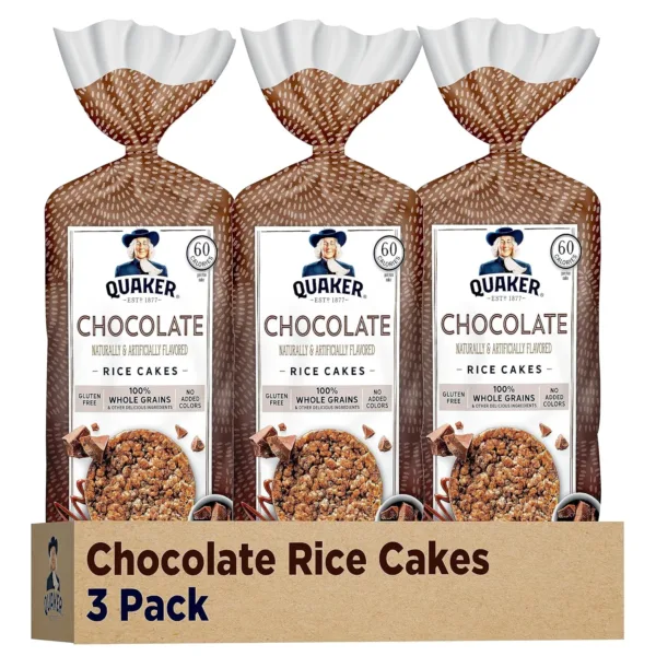 quaker chocolate rice cakes 1