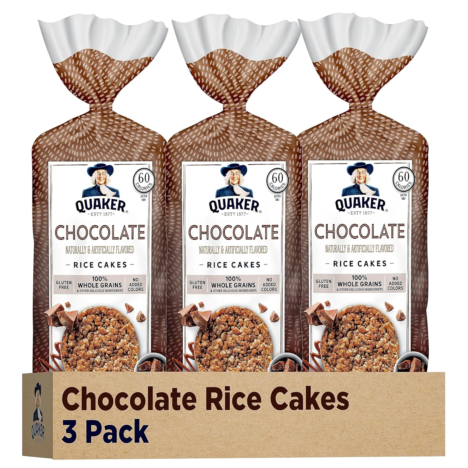 quaker chocolate rice cakes 1