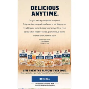 quaker instant grits 7