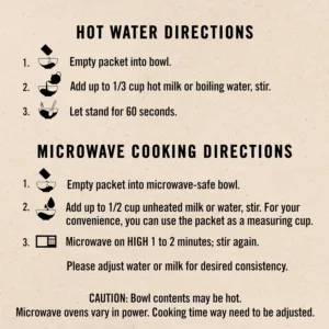 quaker instant oatmeal 2