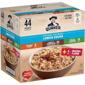 quaker instant oatmeal 6
