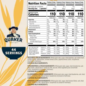 quaker instant oatmeal fruit 5