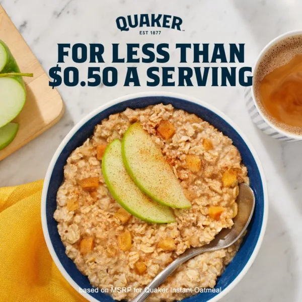 quaker instant oatmeal maple 6