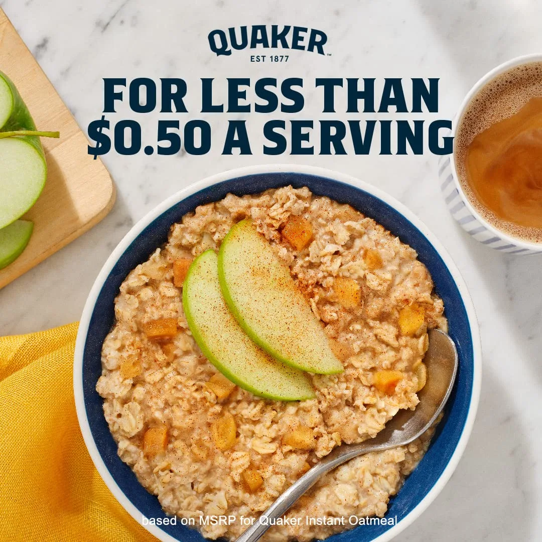 quaker instant oatmeal maple 6
