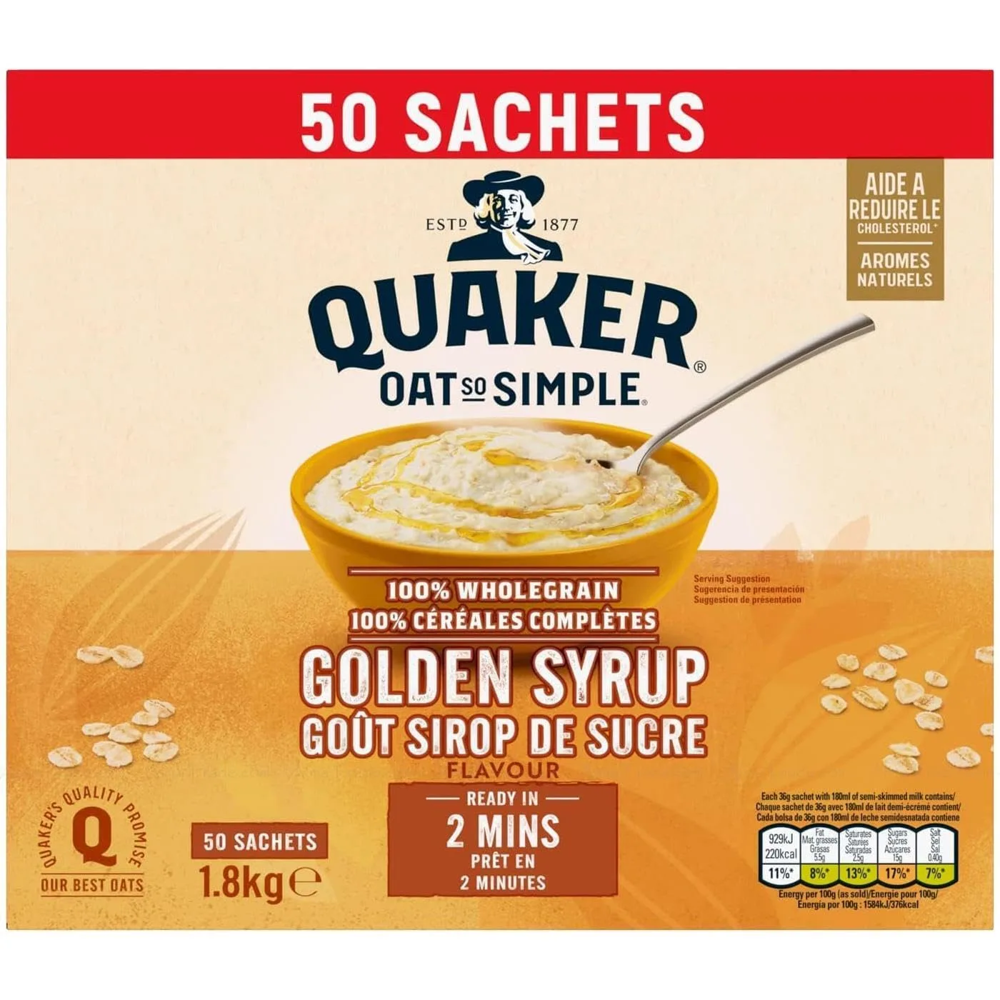 quaker oat simple golden 1