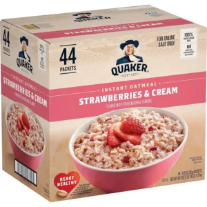 quaker oatmeal strawberries 1