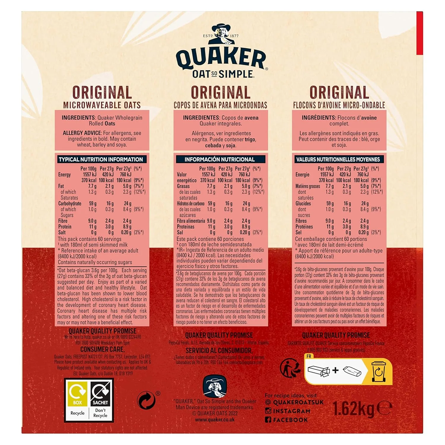quaker oats porridge 2