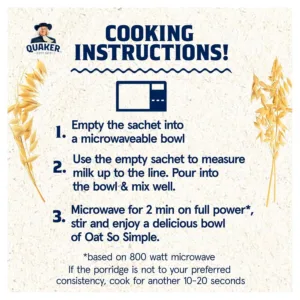 quaker oats porridge 5