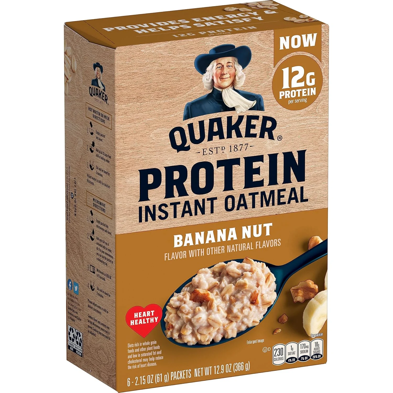 quaker protein oatmeal 1