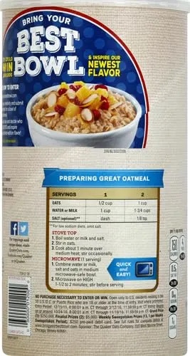 quaker quick oats 3