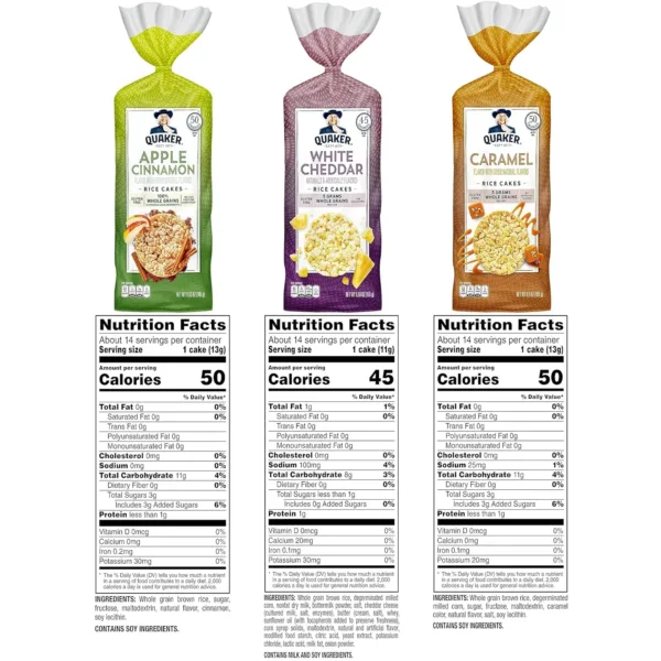 quaker rice cakes 2