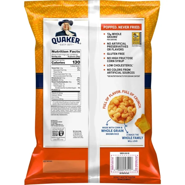 quaker rice crisps cheddar 4