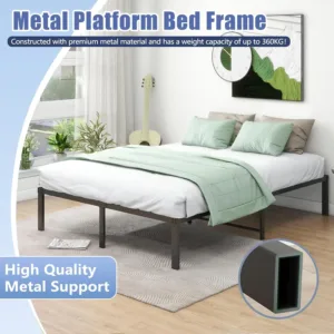 queen bed frame metal 3