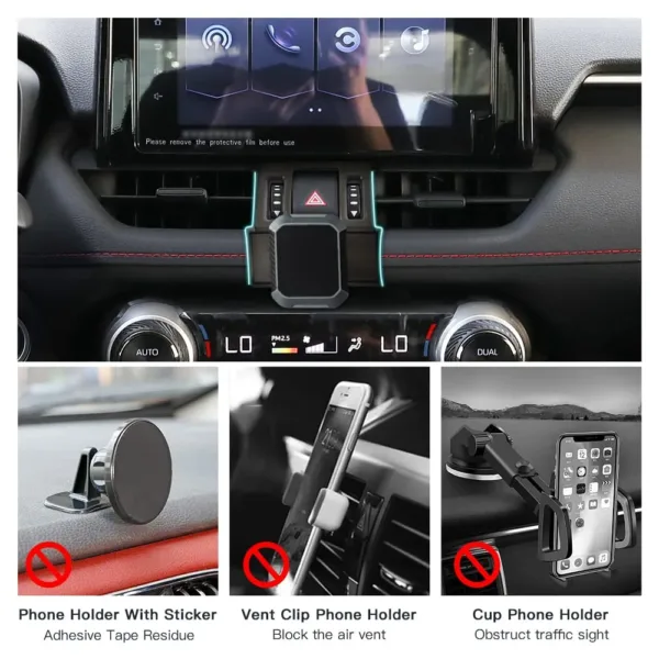 rav4 phone mount 4