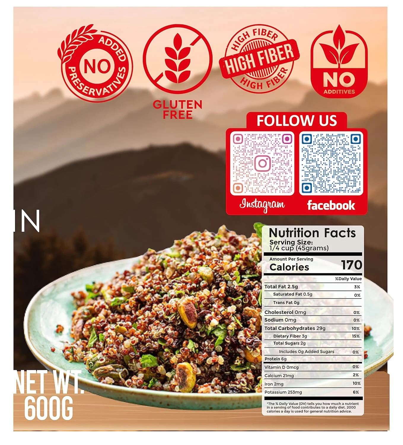 red quinoa gluten free 2