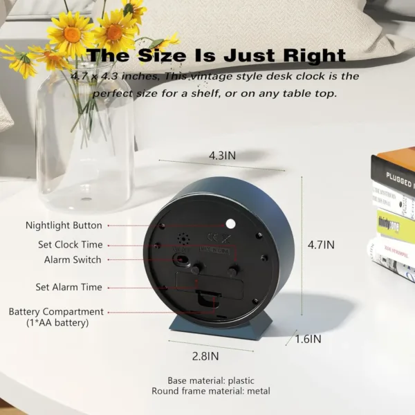 retro alarm clock 7