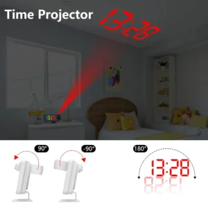 rgb projection alarm clock 4