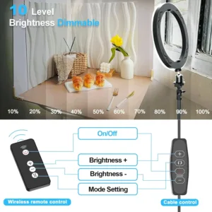 ring light tripod phone 2