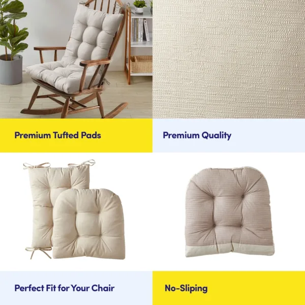 rocking chair cushions set 7