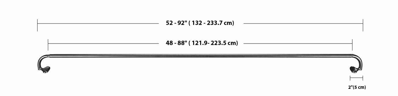 room darkening curtain rod 5