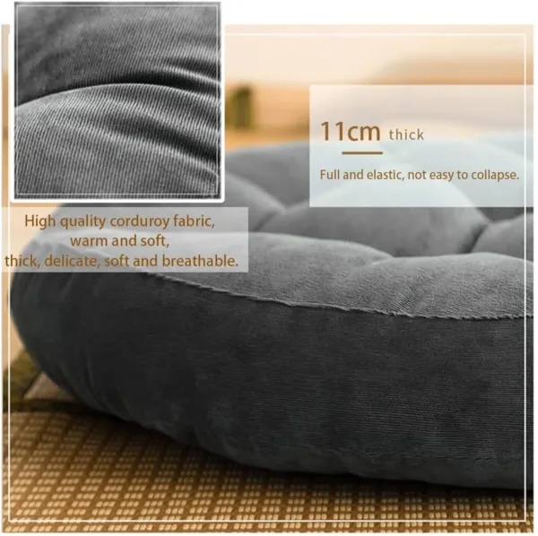 round floor pillow seat 3