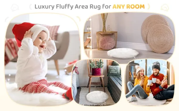 round fur chair cushion 3