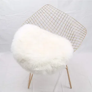round fur chair cushion 5