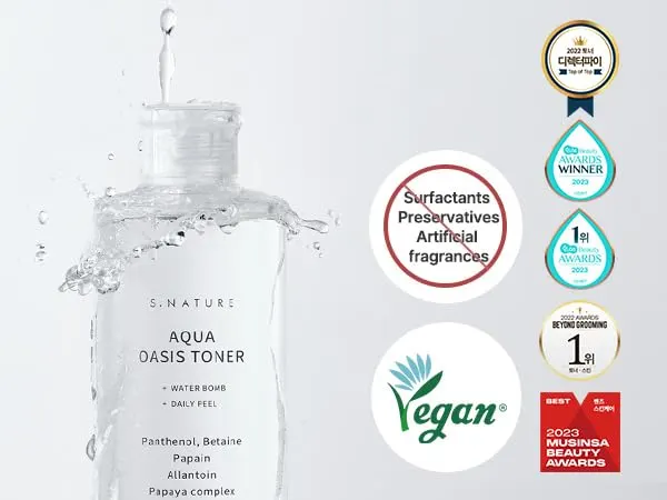 s nature aqua toner 5