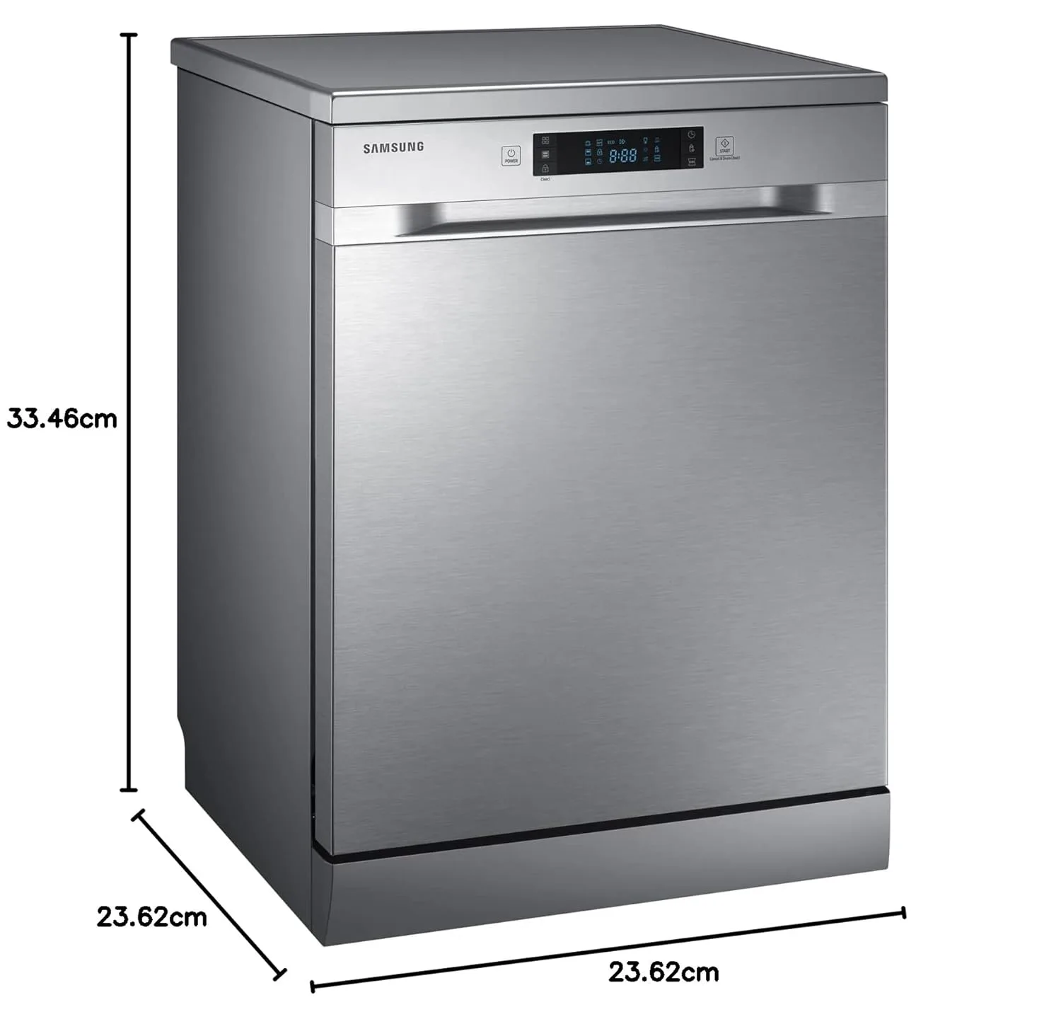 samsung dishwasher silver 3
