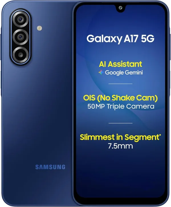samsung galaxy a17 blue 1