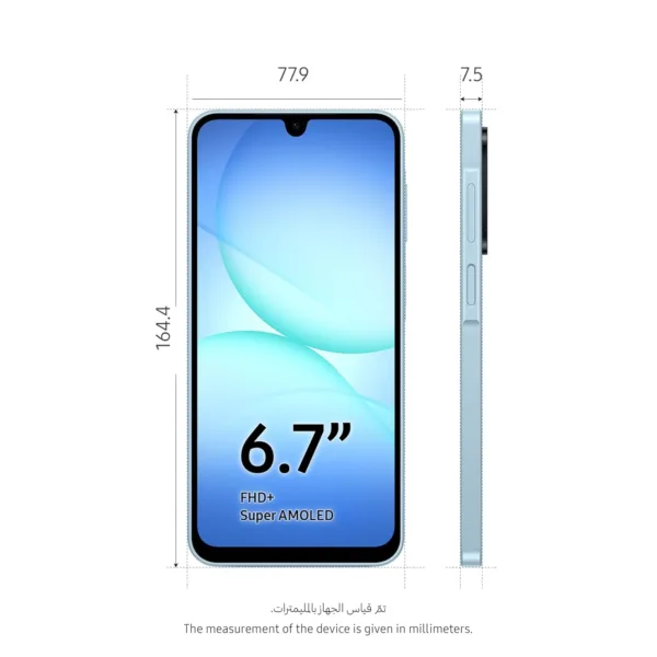 samsung galaxy a17 blue 3