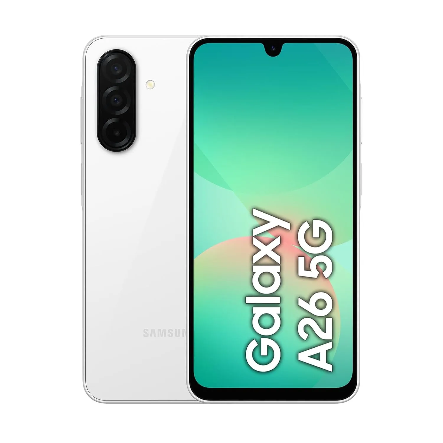 samsung galaxy a26 white 1