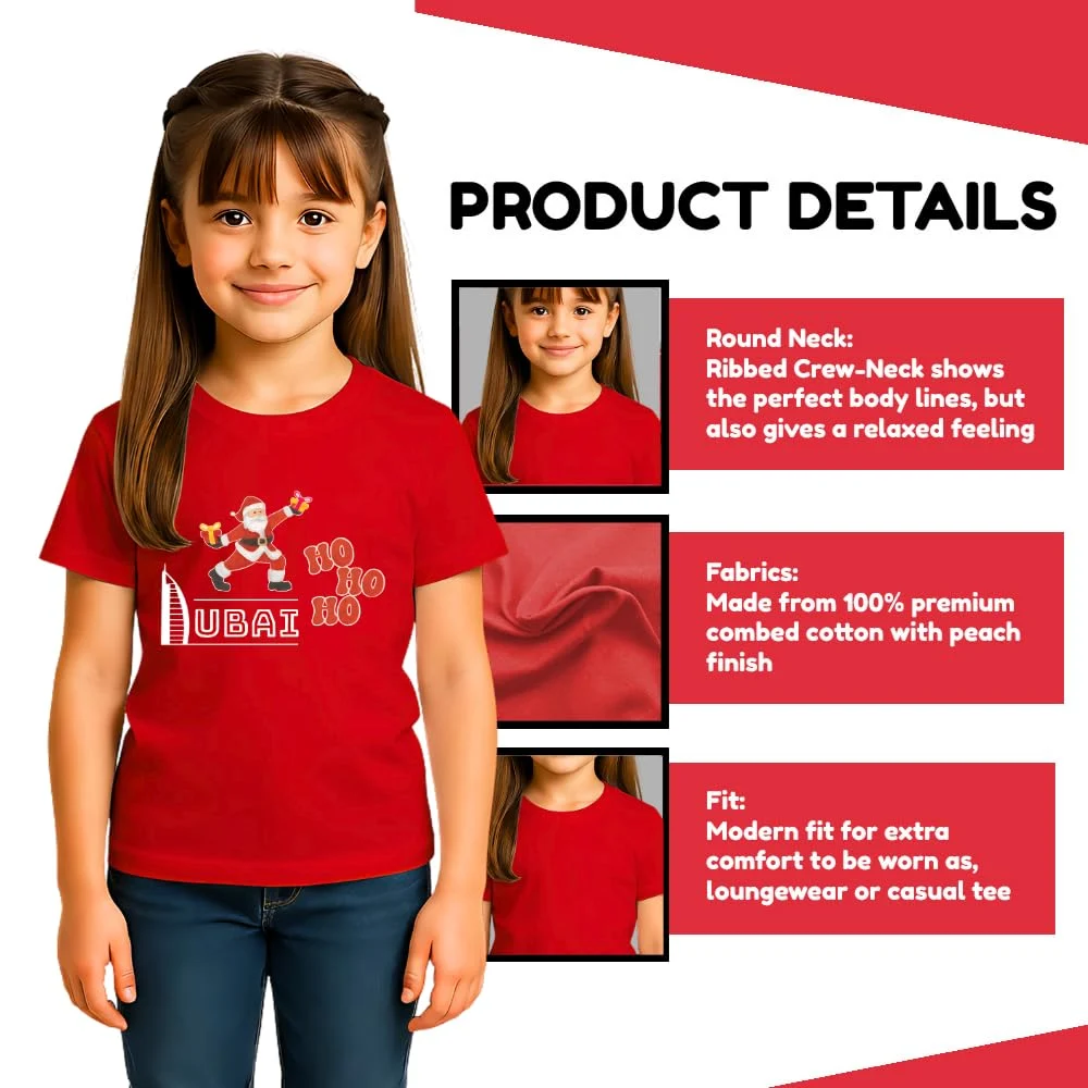 santa tshirt girls 4