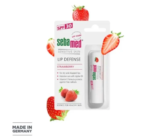 sebamed strawberry lip balm 2