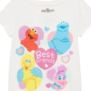 sesame street girls tee 2