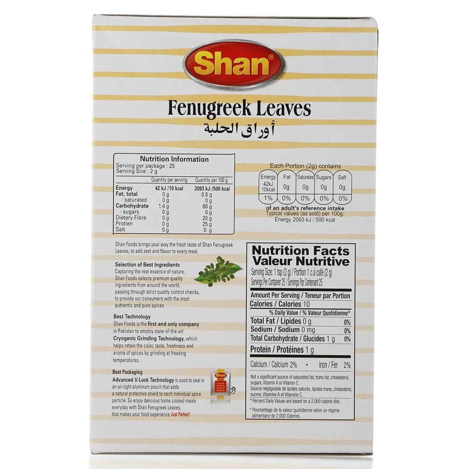 shan fenugreek leaves 2