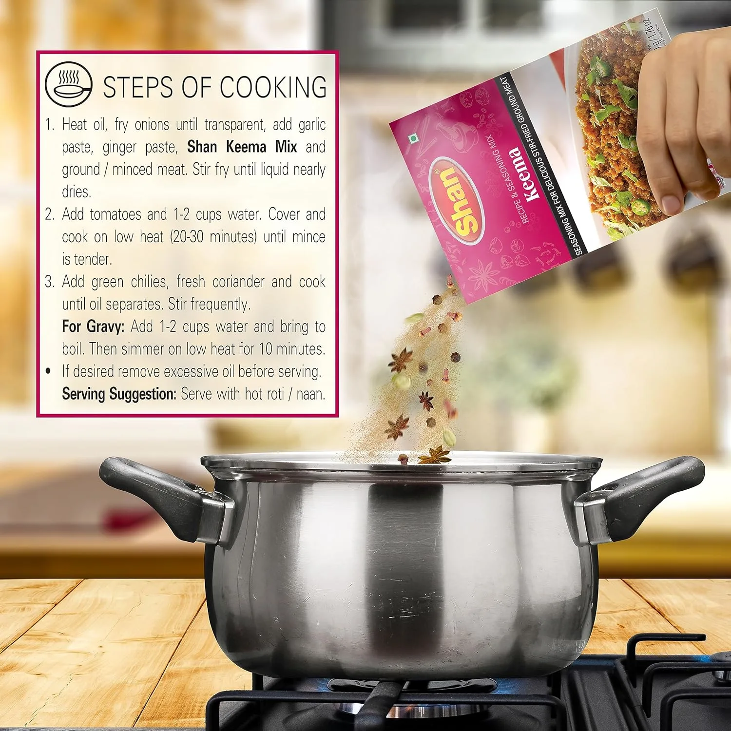 shan keema masala mix 4