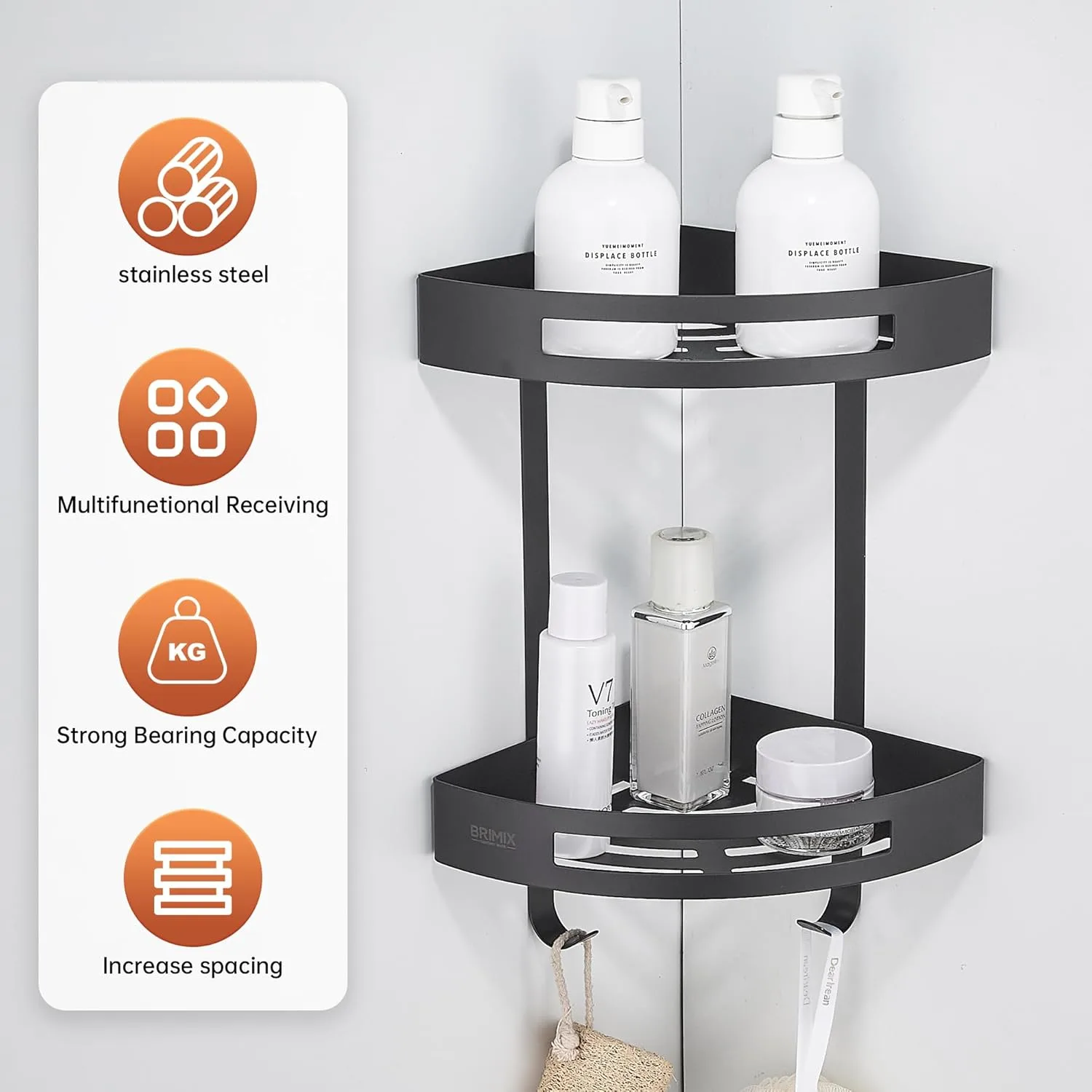 shower caddy corner shelf 5