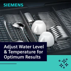 siemens dishwasher silver 5