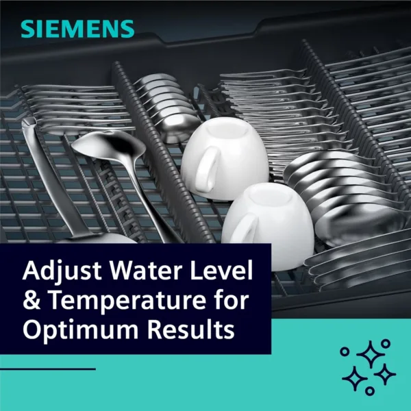 siemens dishwasher silver 5