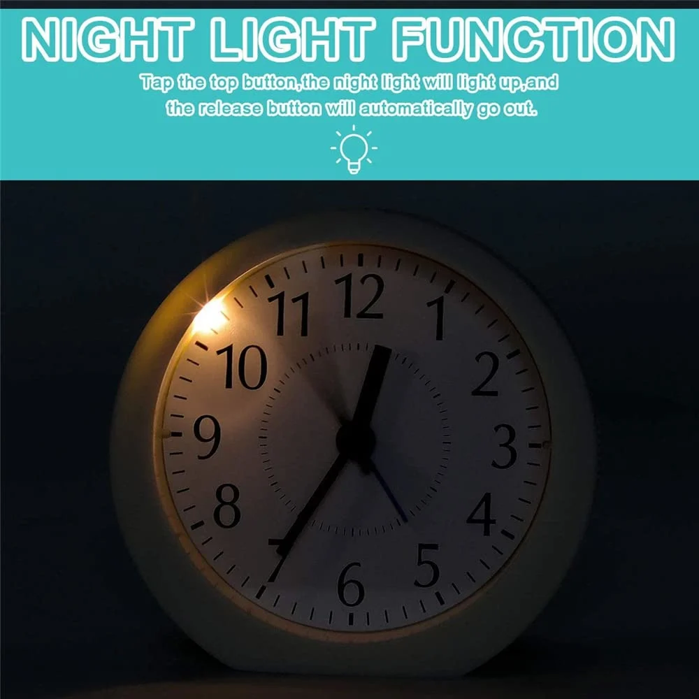 silent alarm clock small 4